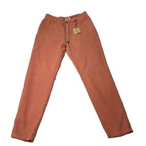 Scotch &‎ Soda The Drift Mens Tapered Joggers Pants Small Pink Preppy Retro NWT